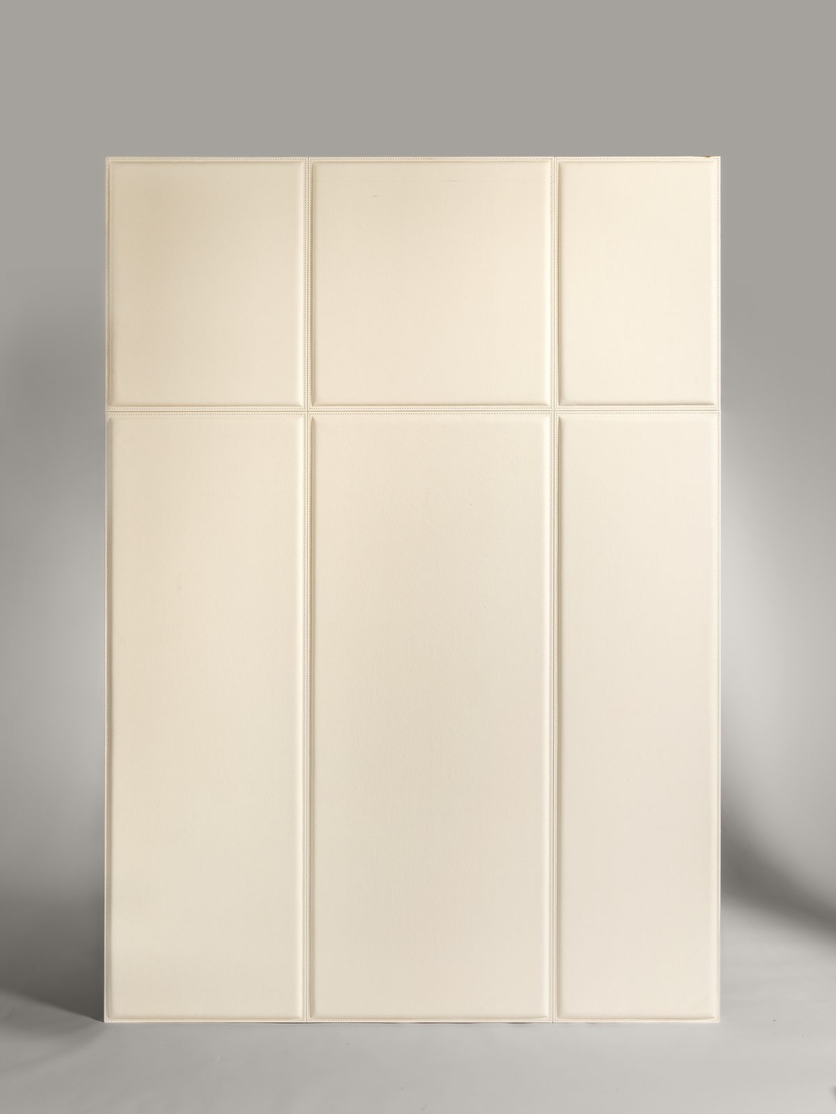 Leather Frame Door — Ivory